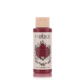 F638 Bordeaux Matt Fabric Paint 59ML