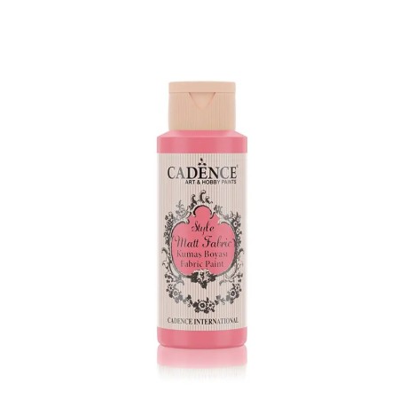 F639 Sugar Pink Matt Fabric Paint 59ML
