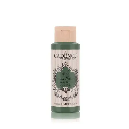 F646 Koyu Yeşil Cadence Style Mat Kumaş Boyası 59ML