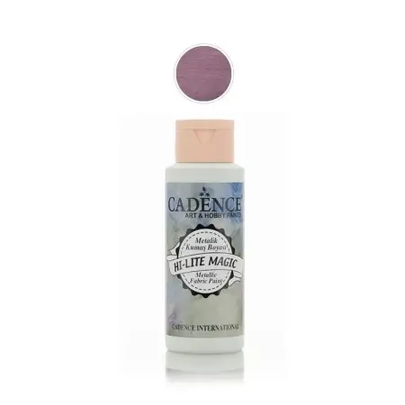 FM1349 Kırmızı Cadence Hi-lite Metalik Kumaş Boyası 59ML