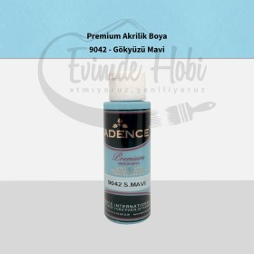 Premium Akrilik Boya 9042 S. Mavi 70ML