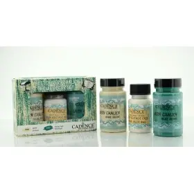 Kreidefarben-Set Creme Dunkel/Grün Royal Set5