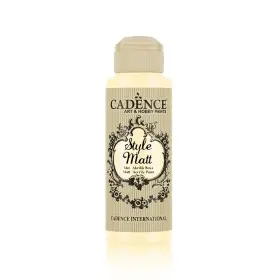 S9008 Vanilya Sarı  Mat Akrilik Boya 120ML