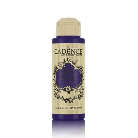 S9021 Dark Purple Matt Acrylic Paint 120ML
