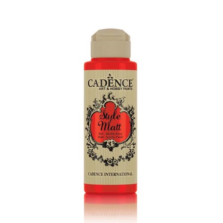 S9040 Ateş Kırmızı  Mat Akrilik Boya 120ML