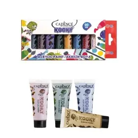 Kooky 8er Acrylfarbe Set 20ML