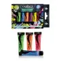 Kooky 6-Piece Fluorescent Acrylic Paint Set 15ML