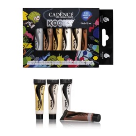 Kooky 6'lı Akrilik Metalik Boya Seti 15ML