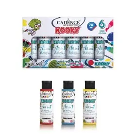 Kooky 6er Pouring Farbe Set 70ML