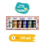 Kooky 6'lı Akrilik Boya Seti 59ML