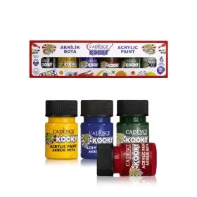 Kooky 6er Acrylfarbe Set 30ML