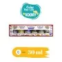 Kooky 6er Acrylfarbe Set 30ML