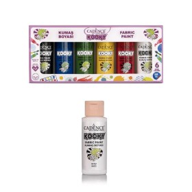 Kooky 6'lı Kumaş Boyası Seti 59ML