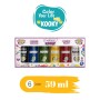 Kooky 6'lı Kumaş Boyası Seti 59ML