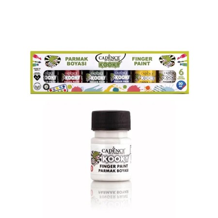 Kooky 6'lı Parmak Boyası Seti 30ML