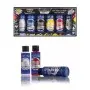 Kooky 6er Glitter Hybrid Multi-Oberfläche Acrylfarbe Set 70ML