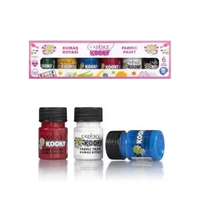 Kooky 6er Textilfarbe Set 30ML