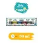Kooky 6er Glassfarbe Set 30ML