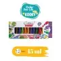 Kooky 12er Gouachefarbe Set 15ML