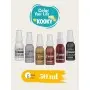 Kooky 6-Piece Metallic Spray Fabric Paint Set 50ML