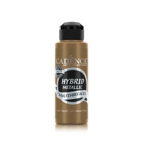 HM813 Dark Gold Cadence Hybrid Multisurface Metallic Paint 120ML