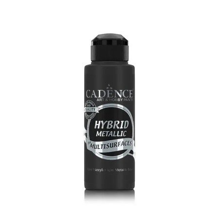 HM820 Schwarz Hybrid Multi-Oberfläche Metallic Farbe 120ML