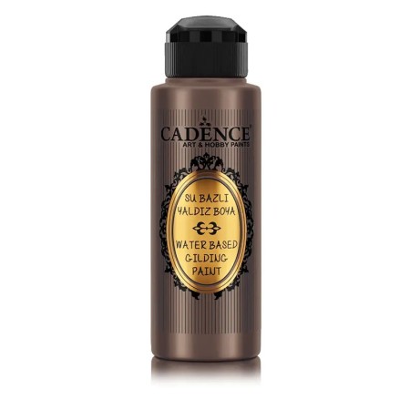114 Braun Cadence Wasserbasierte Gold-Effekt-Farbe 120ML
