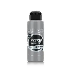 HM804 Silber Hybrid Multi-Oberfläche Metallic Farbe 120ML