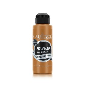 HM806 Bronze Hybrid Multisurface Metallic Paint 120ML