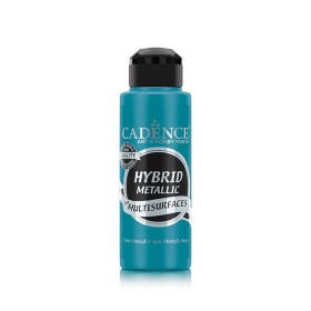 HM812 Turquoise Hybrid Multisurface Metallic Paint 120ML