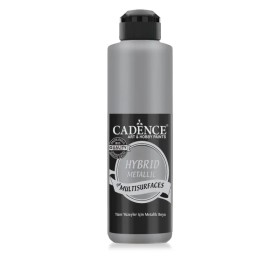 HM804 Silver Hybrid Multisurface Metallic Paint 500ML