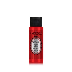 215 Kırmızı Cadence Ham Yüzeyler İçin Metalik Boya 70ML