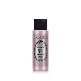 240 Pudra Pembe Cadence Ham Yüzeyler İçin Metalik Boya 70ML