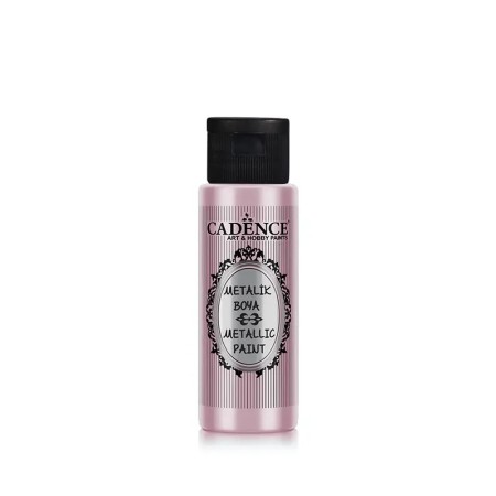 240 Pudra Pembe Cadence Ham Yüzeyler İçin Metalik Boya 70ML
