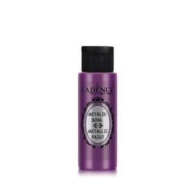 211 Mürdüm Cadence Ham Yüzeyler İçin Metalik Boya 70ML