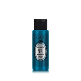 224 Koyu Turkuaz Cadence Ham Yüzeyler İçin Metalik Boya 70ML