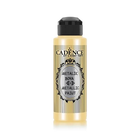 200 Altın Cadence Ham Yüzeyler İçin Metalik Boya 120ML