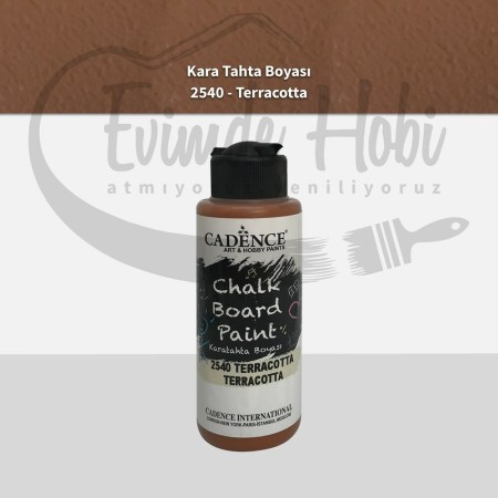 2540 Terracotta Kara Tahta Boyası  120ML