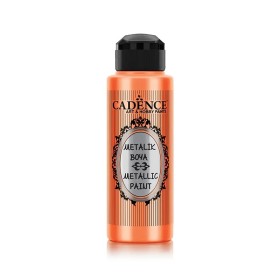 210 Turuncu Cadence Ham Yüzeyler İçin Metalik Boya 120ML