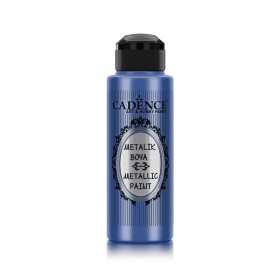 218 Gece Mavisi Cadence Ham Yüzeyler İçin Metalik Boya 120ML