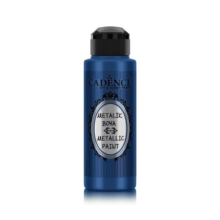 222 Lacivert Cadence Ham Yüzeyler İçin Metalik Boya 120ML