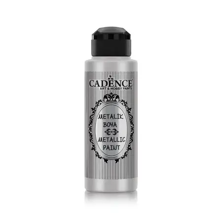 235 Parlak Gümüş Cadence Ham Yüzeyler İçin Metalik Boya 120ML