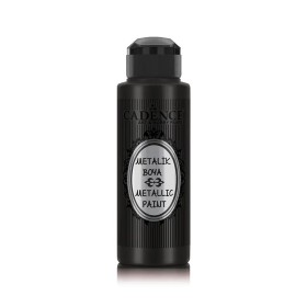 216 Siyah Cadence Ham Yüzeyler İçin Metalik Boya 120ML