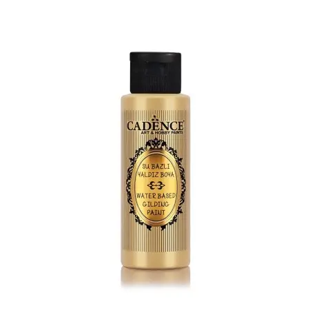 100 Gold Cadence Wasserbasierte Gold-Effekt-Farbe 70ML