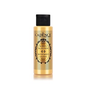 109 Gold glänzend Cadence Wasserbasierte Gold-Effekt-Farbe 70ML