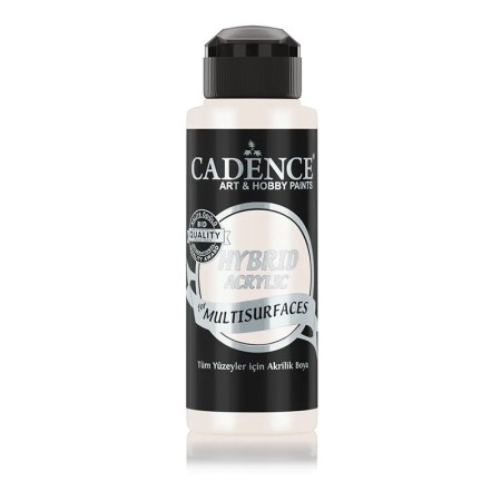 H002 Reinweiß Hybrid Multi-Oberfläche Acrylfarbe 120ML