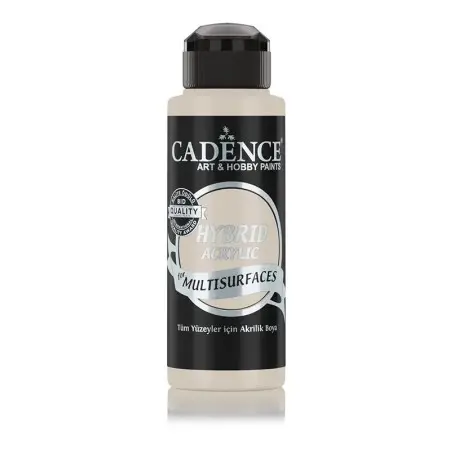 H006 Creme Dunkel Hybrid Multi-Oberfläche Acrylfarbe 120ML