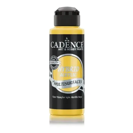 H008 Gelb Zitrone Hybrid Multi-Oberfläche Acrylfarbe 120ML