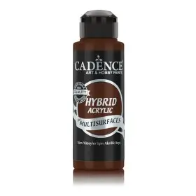 H017 Milchschokolade Hybrid Multi-Oberfläche Acrylfarbe 120ML