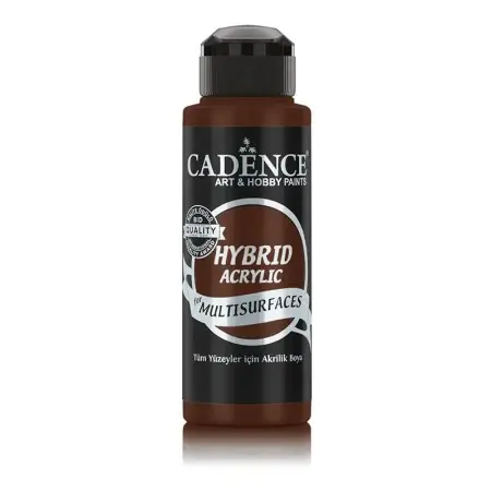 H017 Milchschokolade Hybrid Multi-Oberfläche Acrylfarbe 120ML